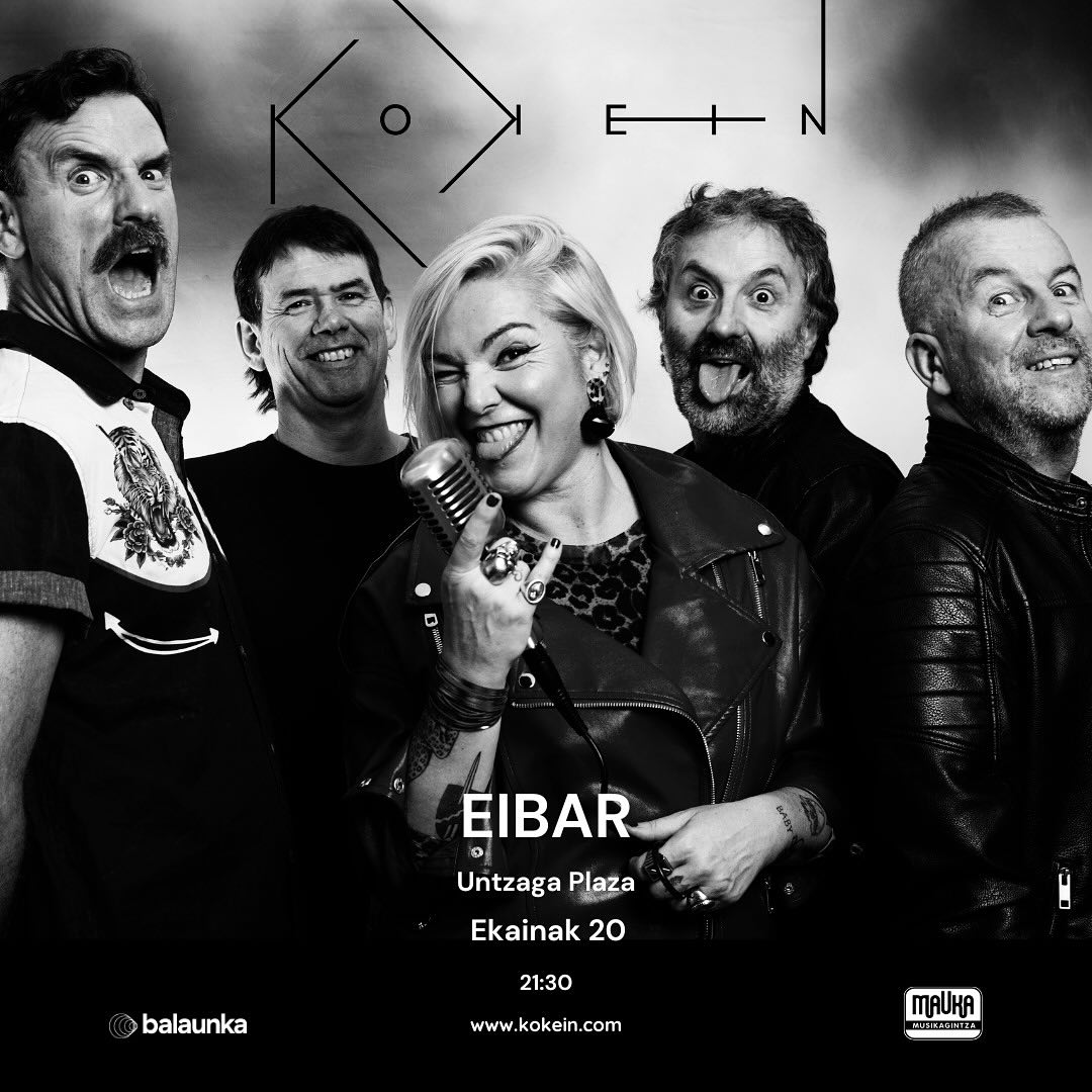 EIBAR! 🔥🔥
Bixar herrixan joten dou eta ezin esan berezixa eta espeziala izango ez danik. Zuek danok bertan ikusteko gogoz gaoz eta alkarrekin disfrutatzeko desiatzen.
Mañana tocamos en el pueblo y va a ser especial. Estamos con muchas ganas de encontrarnos con vosotrxs y deseando disfrutar todxs juntxs.
📍Untzaga Plaza (Eibar)
⏰ 21.30etatik aurrera
📷 @juxeblackdrums